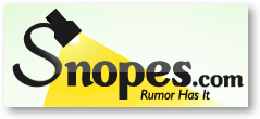 Snopes website